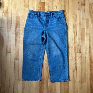 Madewell Perfect Vintage Wide Leg Crop